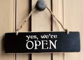 We are Open by appointment only
